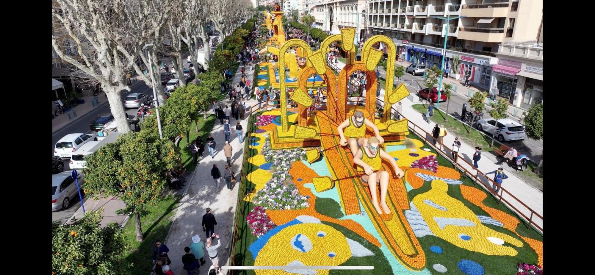Menton Centre Vue Imprenable Sur Mer Et Jardin Bioves Exterior photo