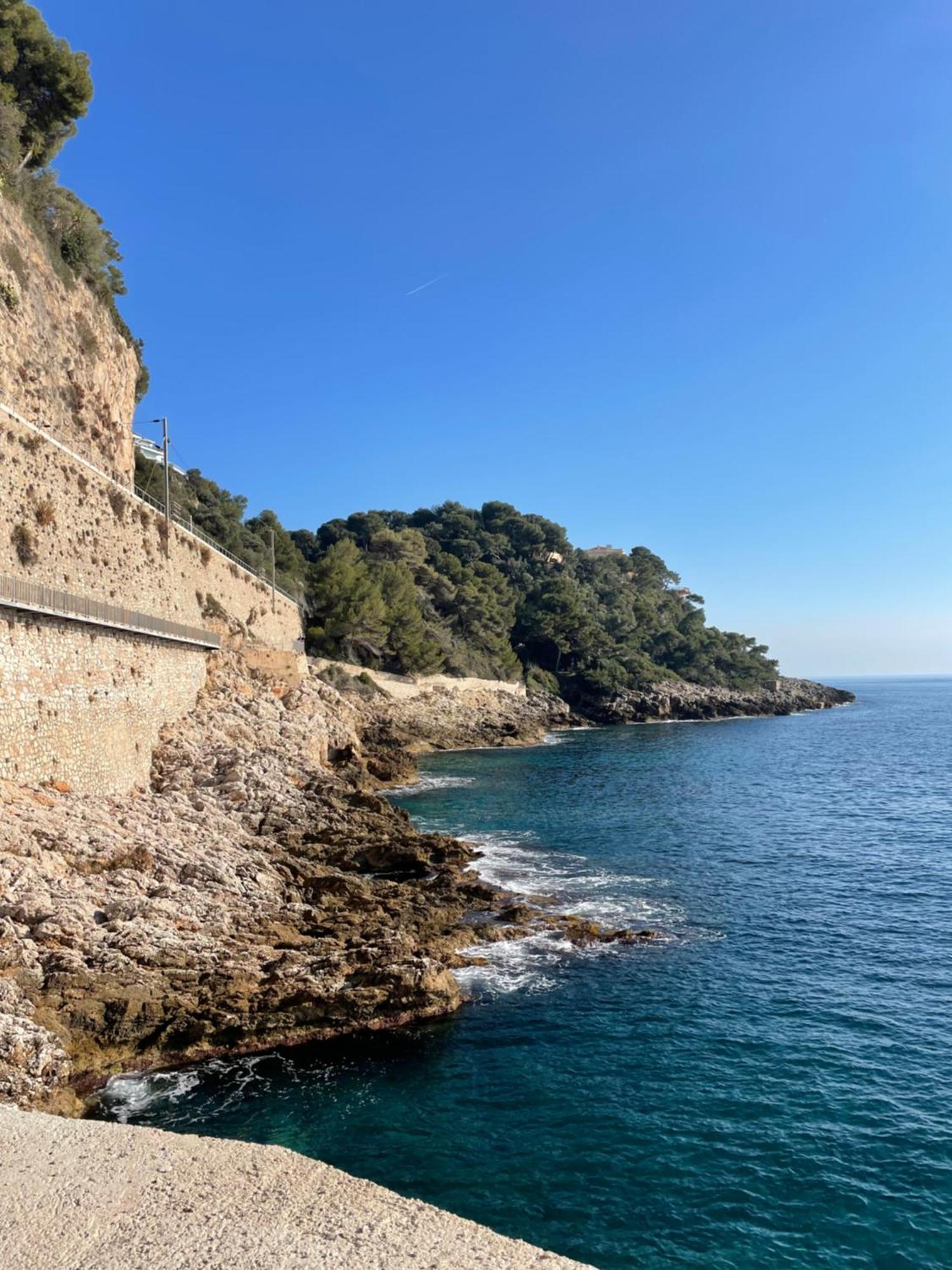 Menton Centre Vue Imprenable Sur Mer Et Jardin Bioves Exterior photo